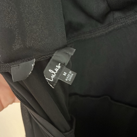 NWOT Mesmerizing Essence Black Pleated Backless Tiered Maxi Dress - Picture 8 of 8